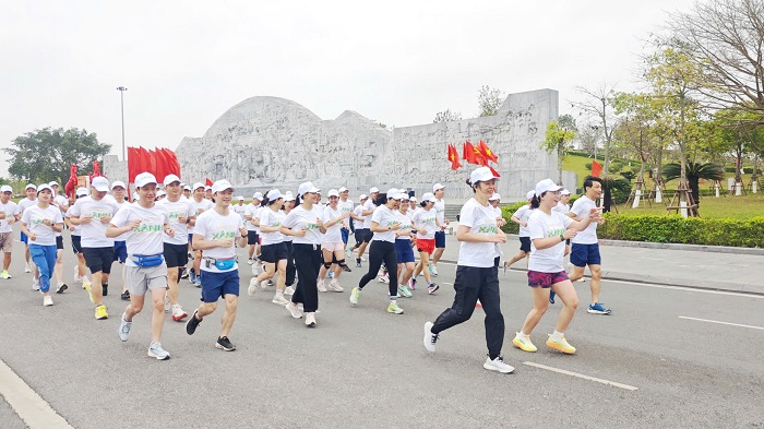 Công ty Nhiệt điện Thái Bình lan tỏa lối sống xanh qua hoạt động chạy bộ hưởng ứng Giờ Trái đất 2026.