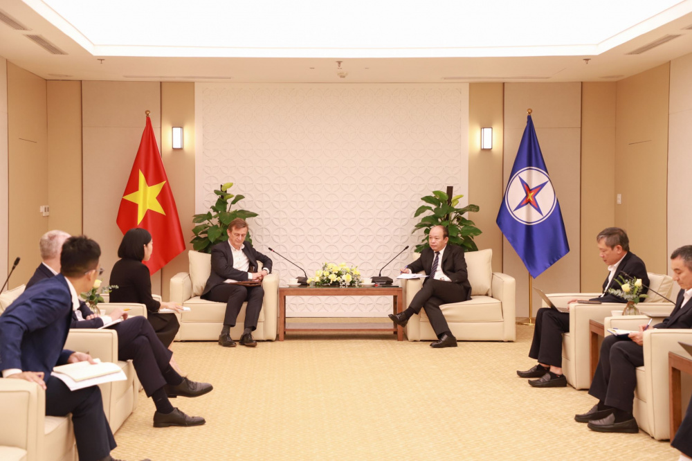 EVN - Ngân hàng Tái thiết Đức thúc đẩy hợp tác vốn cho dự án năng lượng