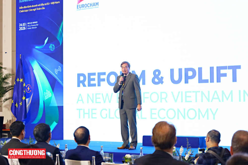 Một số hình ảnh tại Phiên toàn thể Diễn đàn Kinh doanh và Đầu tư EU - Việt Nam