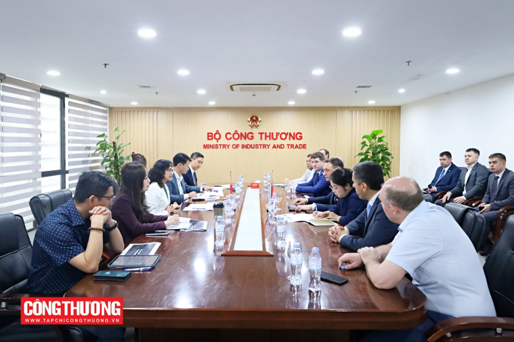 Thứ trưởng Phan Thị Thắng tiếp và làm việc với Phó Thống đốc tỉnh Tyumen, Liên bang Nga