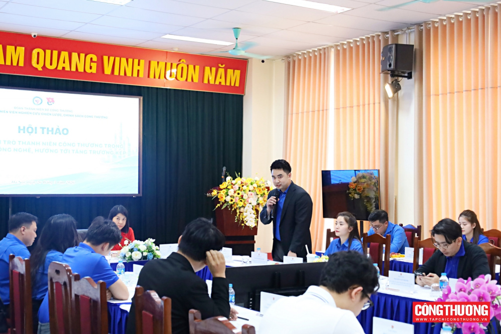 Hội thảo “Phát huy vai trò Thanh niên Công Thương trong khoa học - công nghệ, hướng tới tăng trưởng kép”
