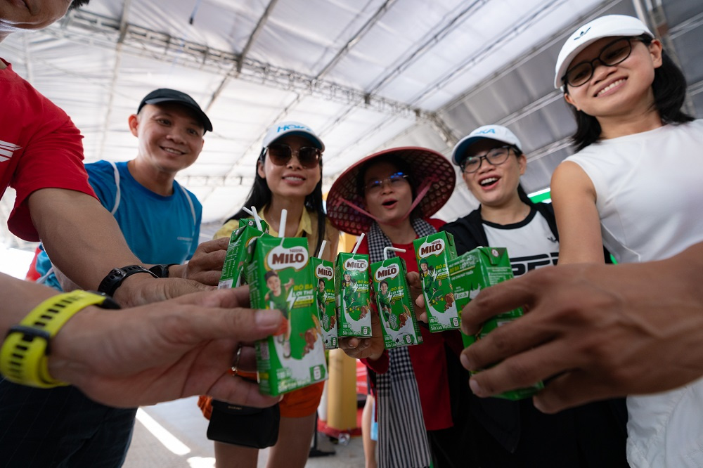 Nestlé MILO lan tỏa tinh thần thể thao cùng Tiền Phong Marathon