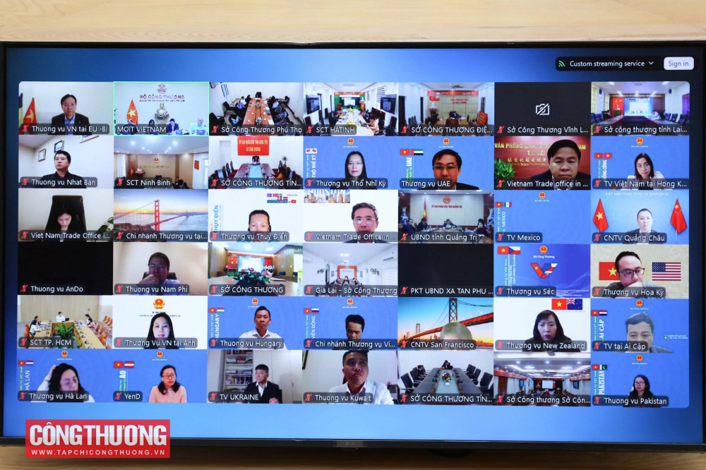 Bộ Công Thương tổ chức Hội nghị giao ban Xúc tiến thương mại với hệ thống Thương vụ Việt Nam ở nước ngoài quý I/2026