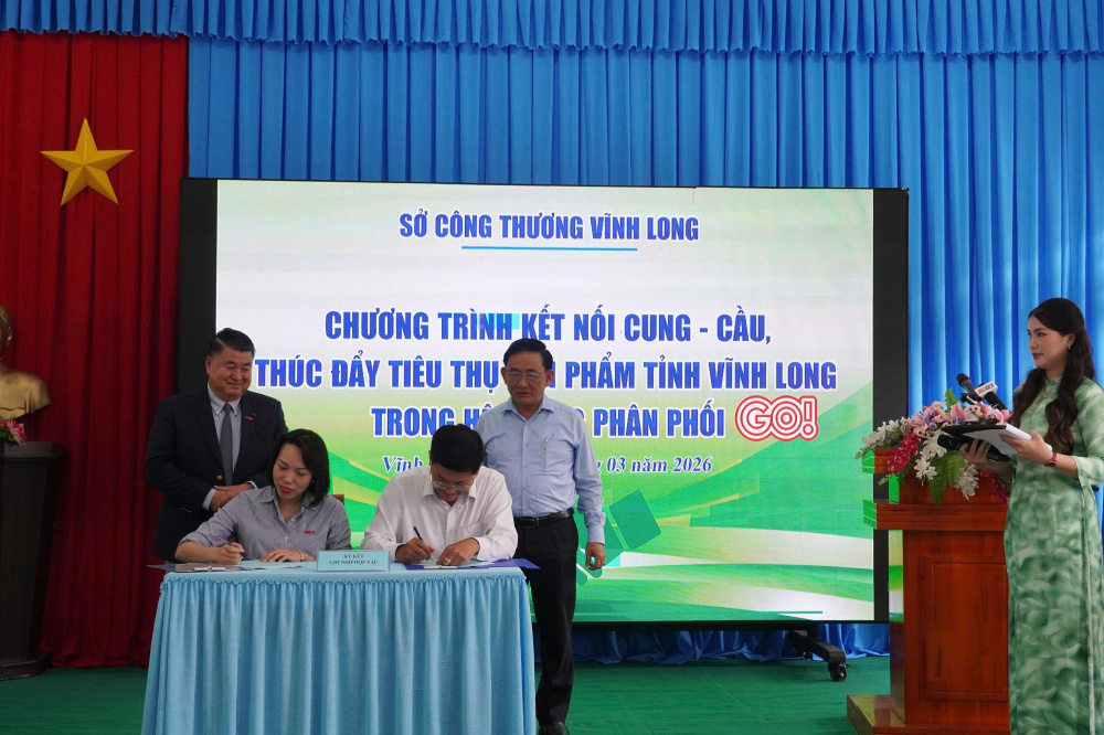 Lễ ký kết Biên bản Ghi nhớ Hợp tác giữa Sở Công Thương tỉnh Vĩnh Long và Tập đoàn Central Retail Việt Nam