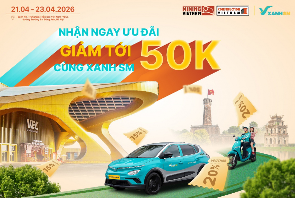 Mining & Construction Vietnam 2026: Kết nối ngành mỏ và xây dựng tại Việt Nam