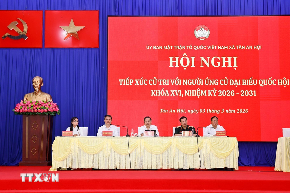 tiếp xúc cử tri TP. Hồ Chí Minh