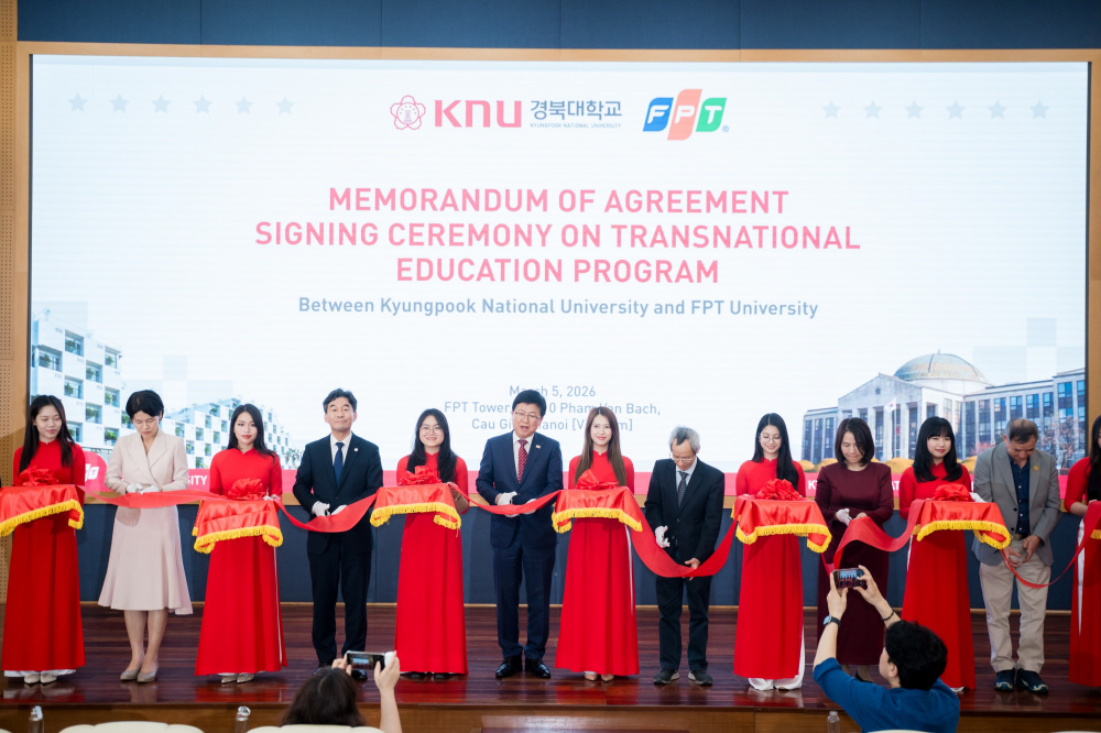Tập đoàn FPT hợp tác Kyungpook National University 