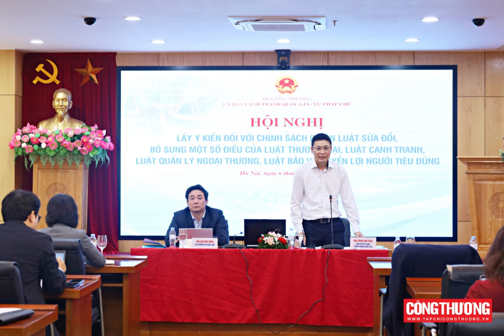 Bộ Công Thương lấy ý kiến sửa đổi 4 luật chuyên ngành về thương mại, cạnh tranh: Tháo gỡ “điểm nghẽn”, khơi thông nguồn lực