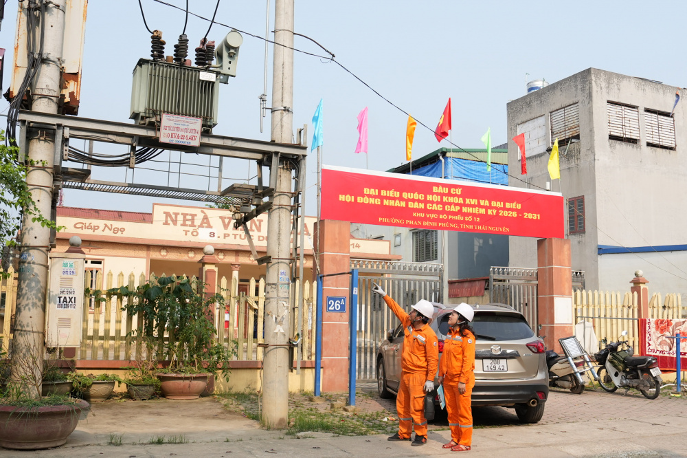 EVNNPC sẵn sàng cấp điện an toàn, ổn định cho 11.592 đơn vị bầu cử ngày 15/3/2026