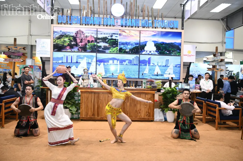 Những nét văn hóa truyền thống của vùng đất Khánh Hòa được giới thiệu tại VITM Hà Nội 2026.
