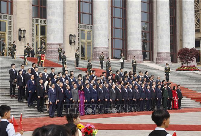 lễ đón tổng bí thư 5