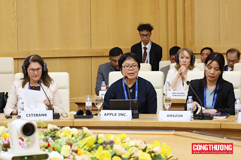 Thứ trưởng Nguyễn Sinh Nhật Tân tiếp Đoàn doanh nghiệp Hội đồng Kinh doanh Hoa Kỳ - ASEAN (USABC)