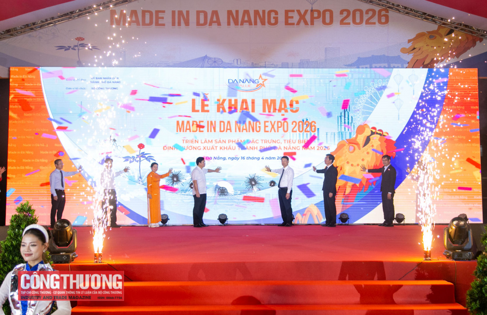 khai mạc Triển lãm sản phẩm đặc trưng, tiêu biểu định hướng xuất khẩu - Made in Da Nang Expo 2026