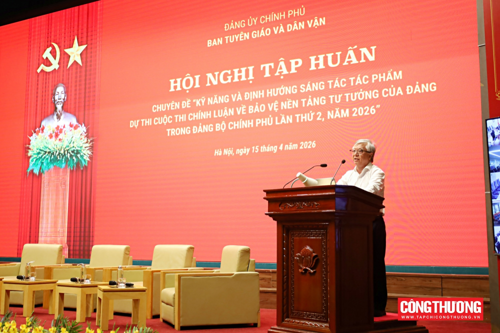 Hội nghị tập huấn và tọa đàm chuyên đề “Kỹ năng và định hướng sáng tác tác phẩm dự thi Cuộc thi chính luận về bảo vệ nền tảng tư tưởng của Đảng lần thứ 2, năm 2026”