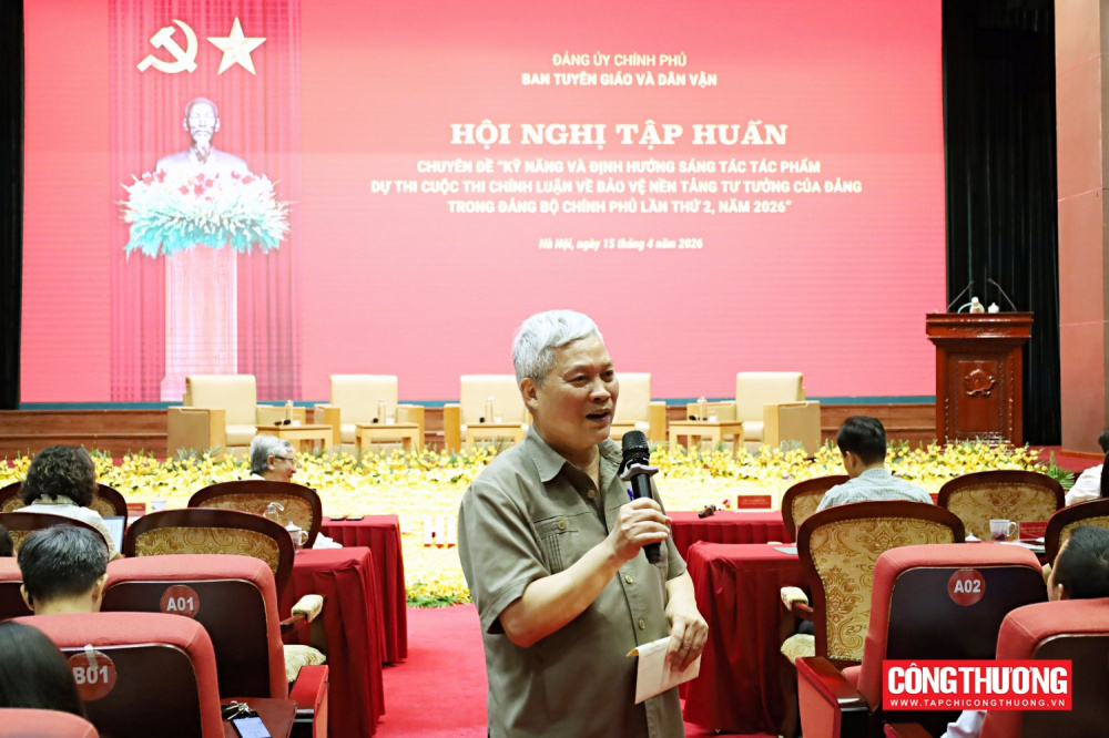 Hội nghị tập huấn và tọa đàm chuyên đề “Kỹ năng và định hướng sáng tác tác phẩm dự thi Cuộc thi chính luận về bảo vệ nền tảng tư tưởng của Đảng lần thứ 2, năm 2026”