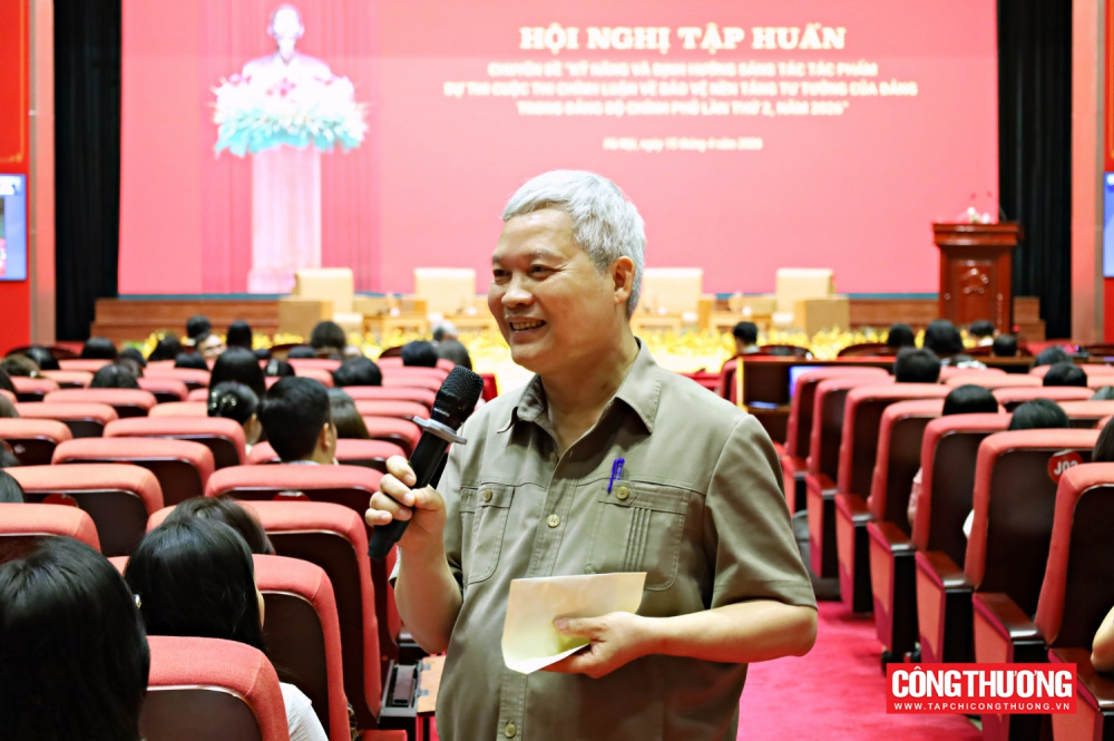 Hội nghị tập huấn và tọa đàm chuyên đề “Kỹ năng và định hướng sáng tác tác phẩm dự thi Cuộc thi chính luận về bảo vệ nền tảng tư tưởng của Đảng lần thứ 2, năm 2026”