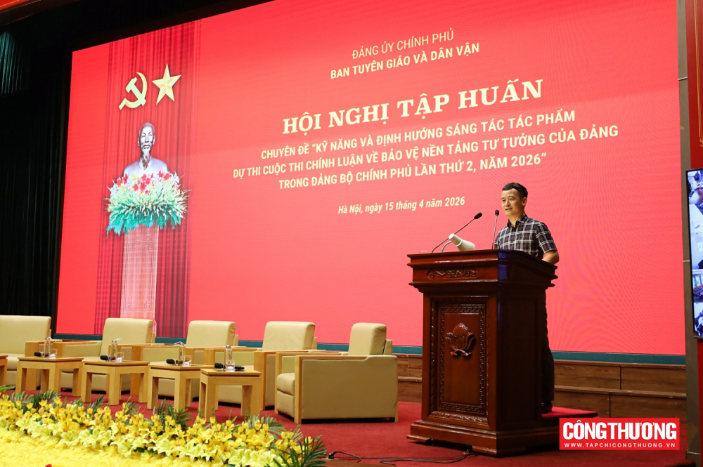 Hội nghị tập huấn và tọa đàm chuyên đề “Kỹ năng và định hướng sáng tác tác phẩm dự thi Cuộc thi chính luận về bảo vệ nền tảng tư tưởng của Đảng lần thứ 2, năm 2026”