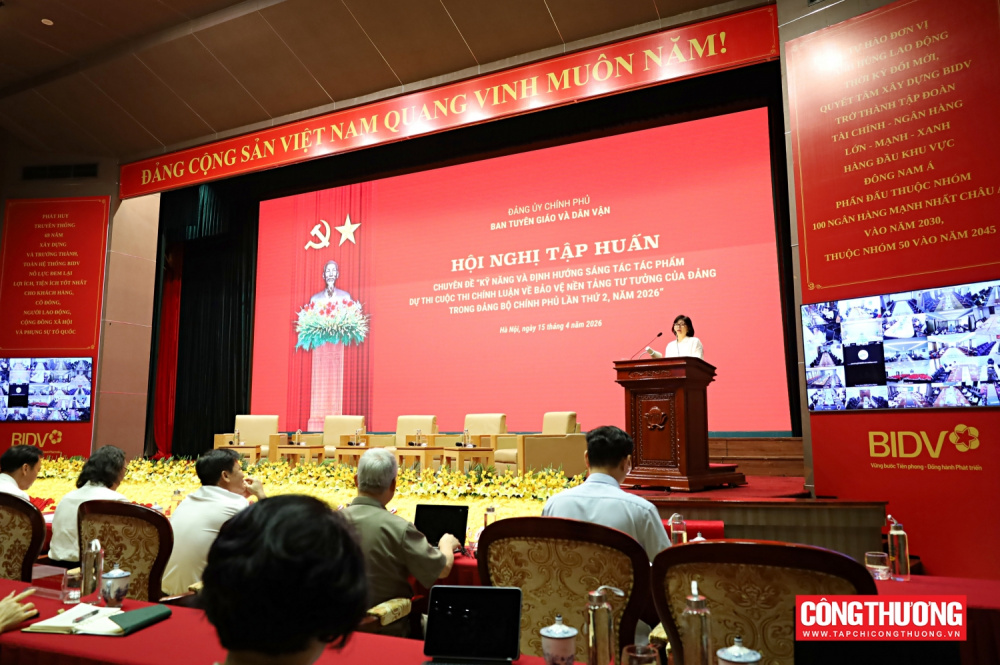 Hội nghị tập huấn và tọa đàm chuyên đề “Kỹ năng và định hướng sáng tác tác phẩm dự thi Cuộc thi chính luận về bảo vệ nền tảng tư tưởng của Đảng lần thứ 2, năm 2026”