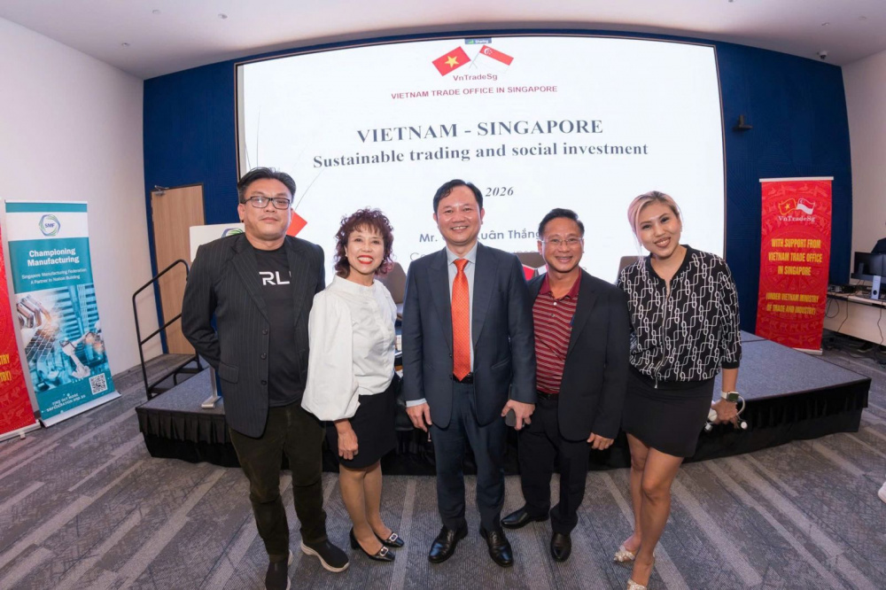 Ra mắt nền tảng “Chợ đầu mối nông sản trực tuyến Việt Nam” tại Singapore