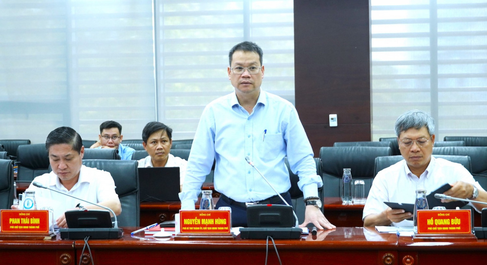 ông Nguyễn Mạnh Hùng - Chủ tịch UBND thành phố Đà Nẵng