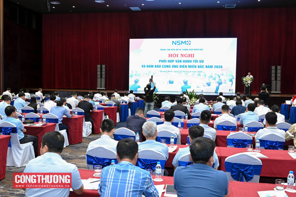 Hội nghị phối hợp vận hành tối ưu và đảm bảo cung ứng điện miền Bắc năm 2026