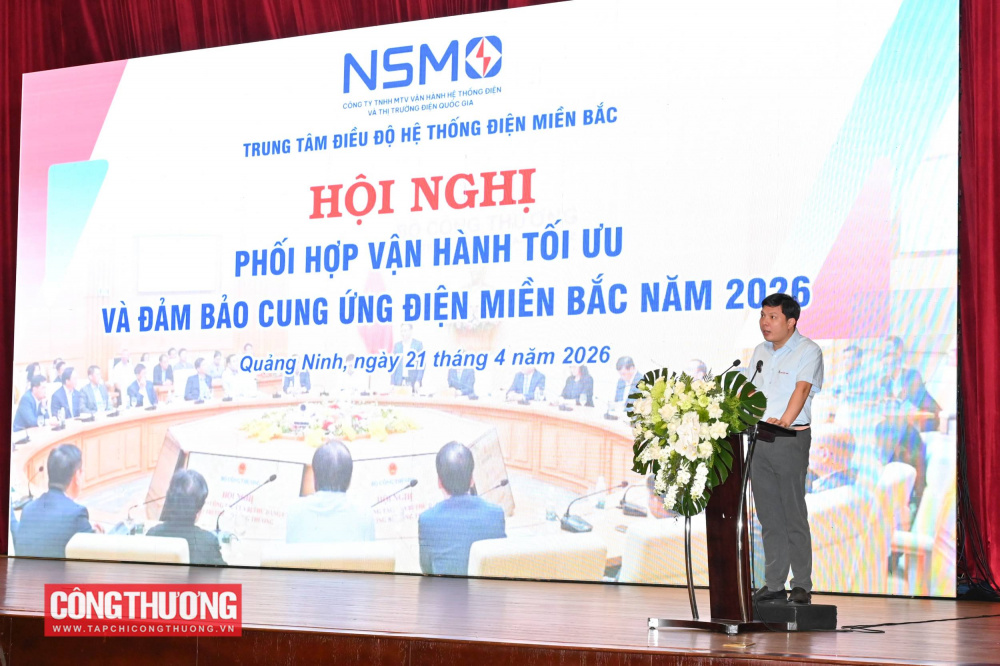 Hội nghị phối hợp vận hành tối ưu và đảm bảo cung ứng điện miền Bắc năm 2026