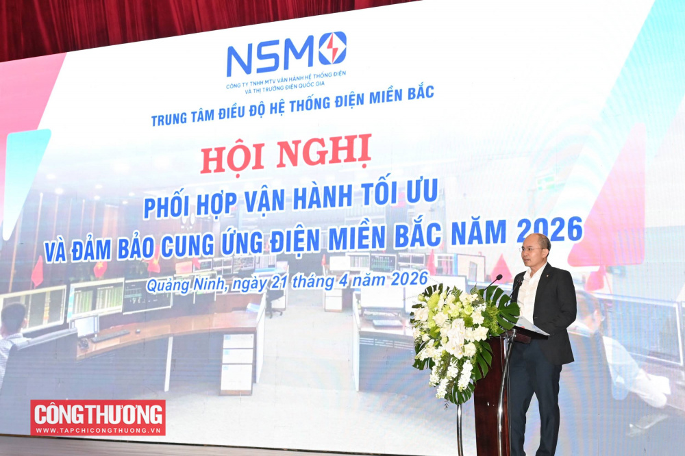 Hội nghị phối hợp vận hành tối ưu và đảm bảo cung ứng điện miền Bắc năm 2026