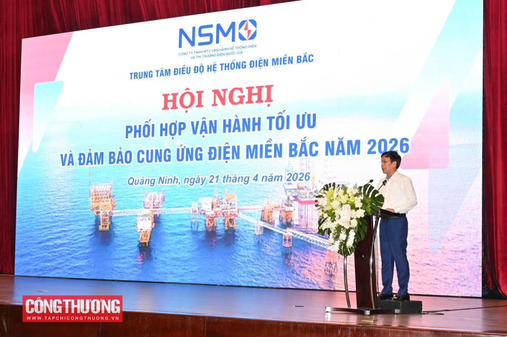 Hội nghị phối hợp vận hành tối ưu và đảm bảo cung ứng điện miền Bắc năm 2026