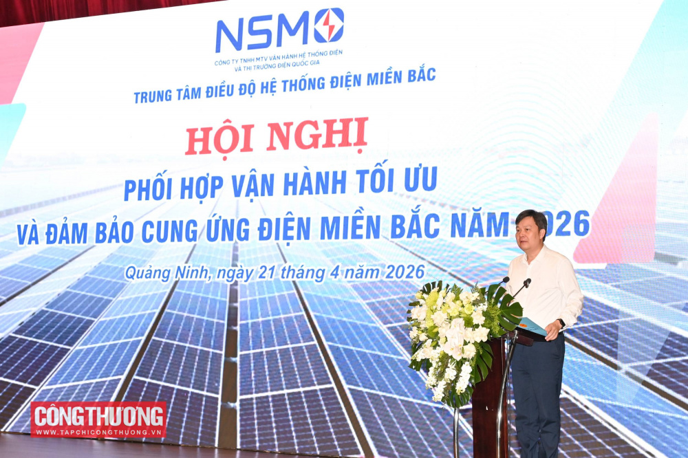 Hội nghị phối hợp vận hành tối ưu và đảm bảo cung ứng điện miền Bắc năm 2026