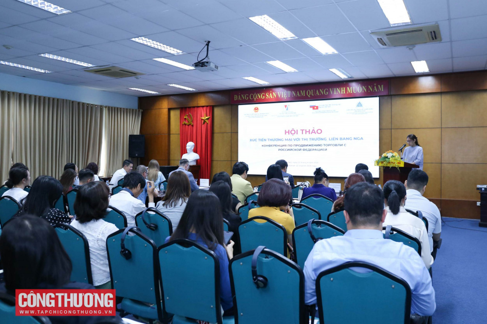 Tăng cường hơn nữa sự hiện diện của hàng hóa Việt Nam tại thị trường Liên bang Nga