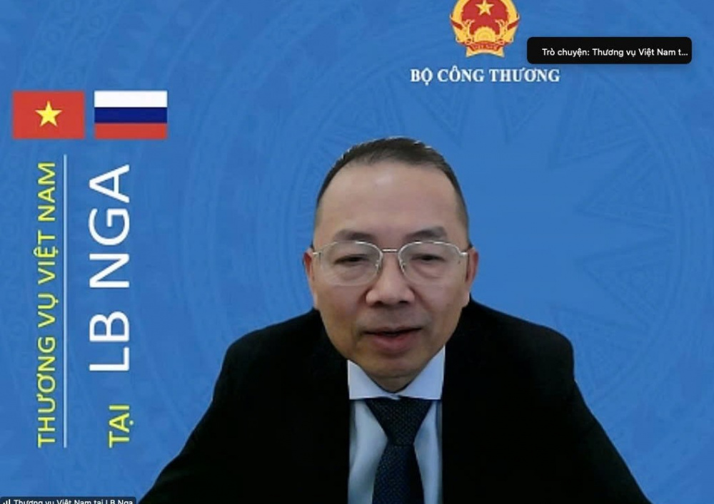 ông Dương Hoàng Minh - Tham tán Thương mại Việt Nam tại Liên bang Nga