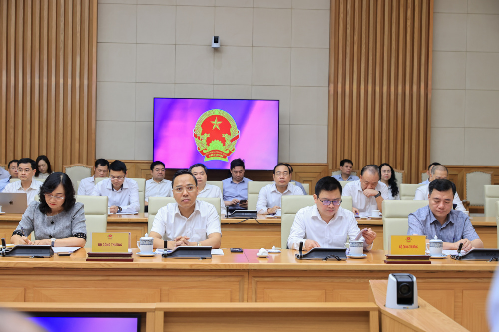 Thủ tướng Lê Minh Hưng chủ trì cuộc làm việc với Bộ Công Thương