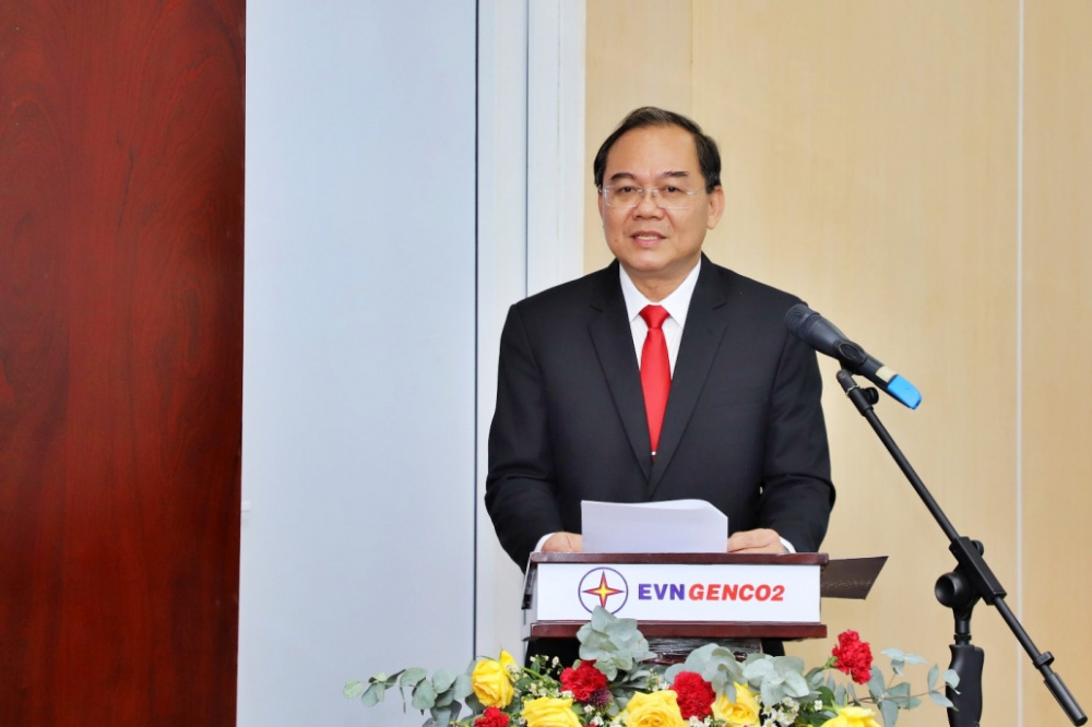 ông Phong phát biểu