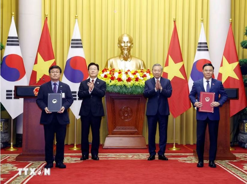 kí kết Hàn Quốc