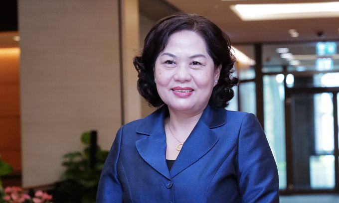 Phó chủ tịch Quốc hội Nguyễn Thị Hồng. Ảnh: Hoàng Phong