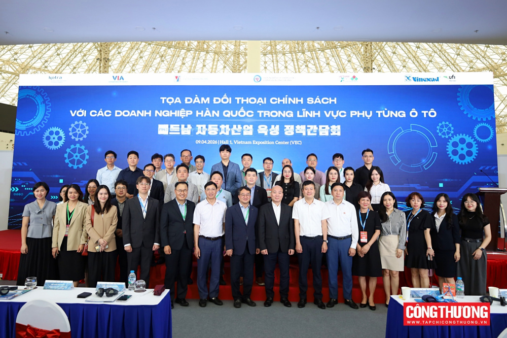 Một số hình ảnh tại tọa đàm Đối thoại chính sách với các doanh nghiệp Hàn Quốc trong lĩnh vực phụ tùng ô tô