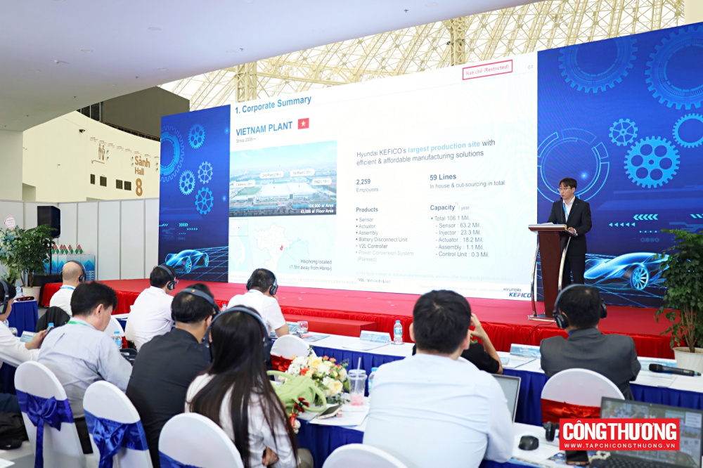 Một số hình ảnh tại tọa đàm Đối thoại chính sách với các doanh nghiệp Hàn Quốc trong lĩnh vực phụ tùng ô tô