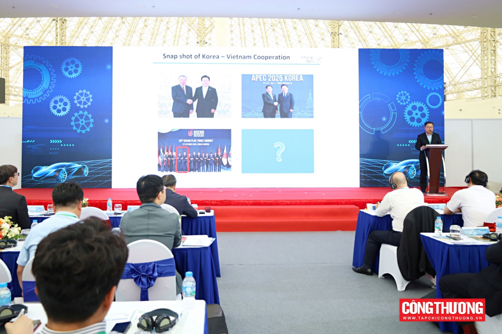 Một số hình ảnh tại tọa đàm Đối thoại chính sách với các doanh nghiệp Hàn Quốc trong lĩnh vực phụ tùng ô tô