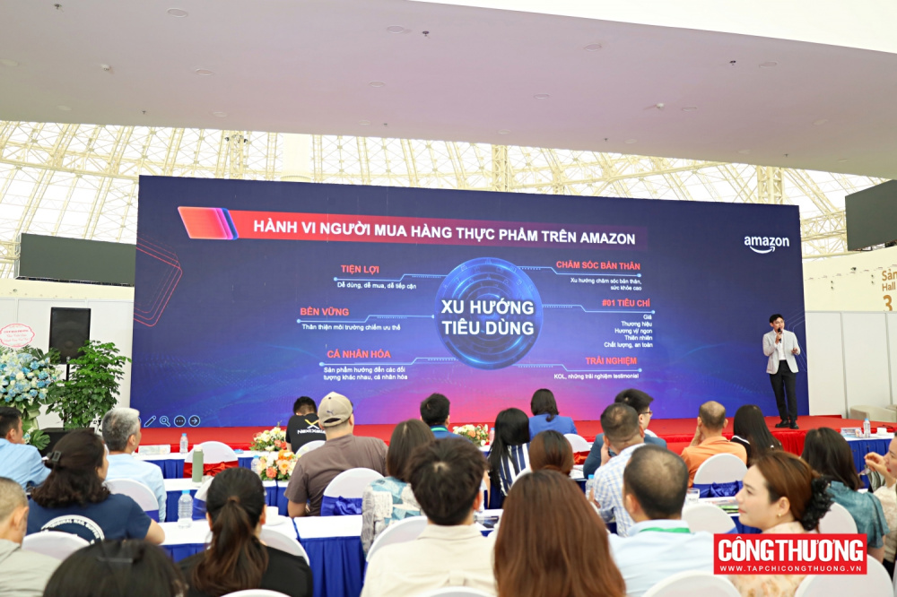 Một số hình ảnh tại hội thảo V - Brands go global: Thương hiệu Việt vươn tầm quốc tế cùng Amazon