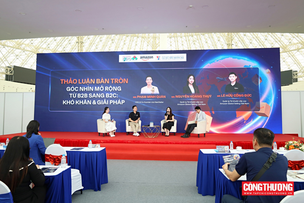 Một số hình ảnh tại hội thảo V - Brands go global: Thương hiệu Việt vươn tầm quốc tế cùng Amazon