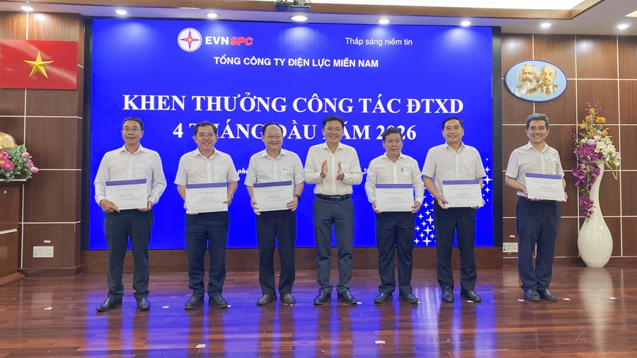 EVNSPC đã đảm bảo cung ứng điện an toàn, ổn định tại các tỉnh phía Nam trong 4 tháng đầu năm
