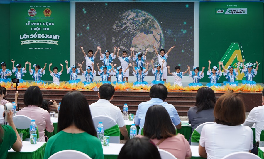 Khởi động cuộc thi lan tỏa lối sống xanh cho học sinh