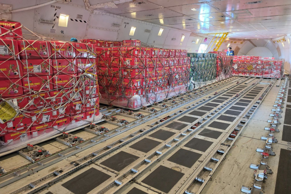 Vừa qua, chuyến bay thứ 2 của LuLu Group International chở 98 tấn hàng nông sản Việt Nam sang thị trường UAE đã thành công cất cánh từ sân bay Tân Sơn Nhất, mở ra cơ hội thúc đẩy sản xuất và xuất khẩu sang khu vực Trung Đông giàu tiềm năng này.