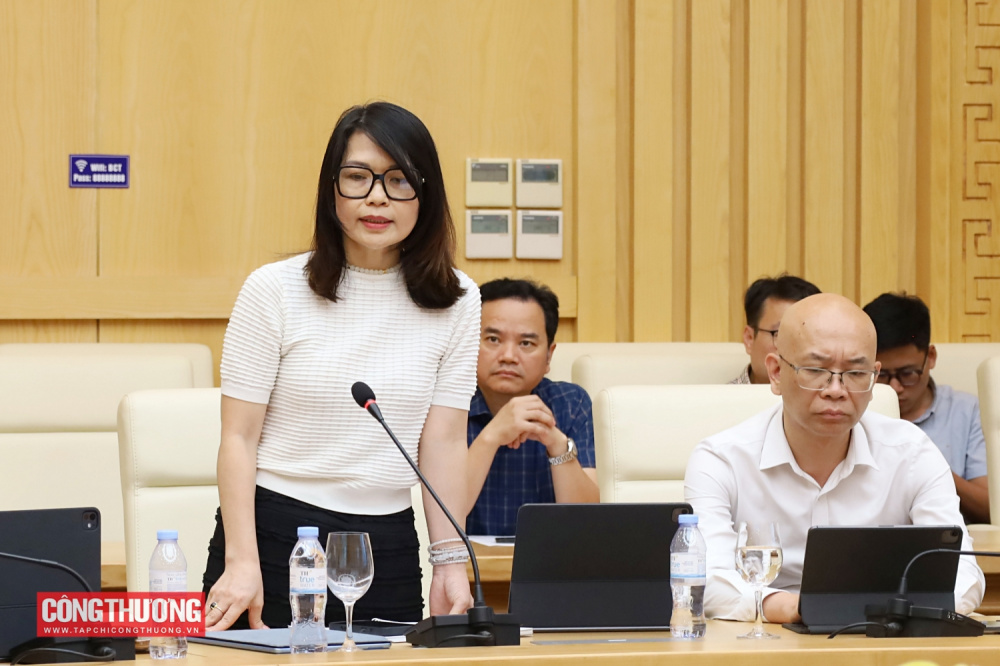 Bộ trưởng Lê Mạnh Hùng làm việc với Cục Đổi mới sáng tạo, Chuyển đổi xanh và Khuyến công