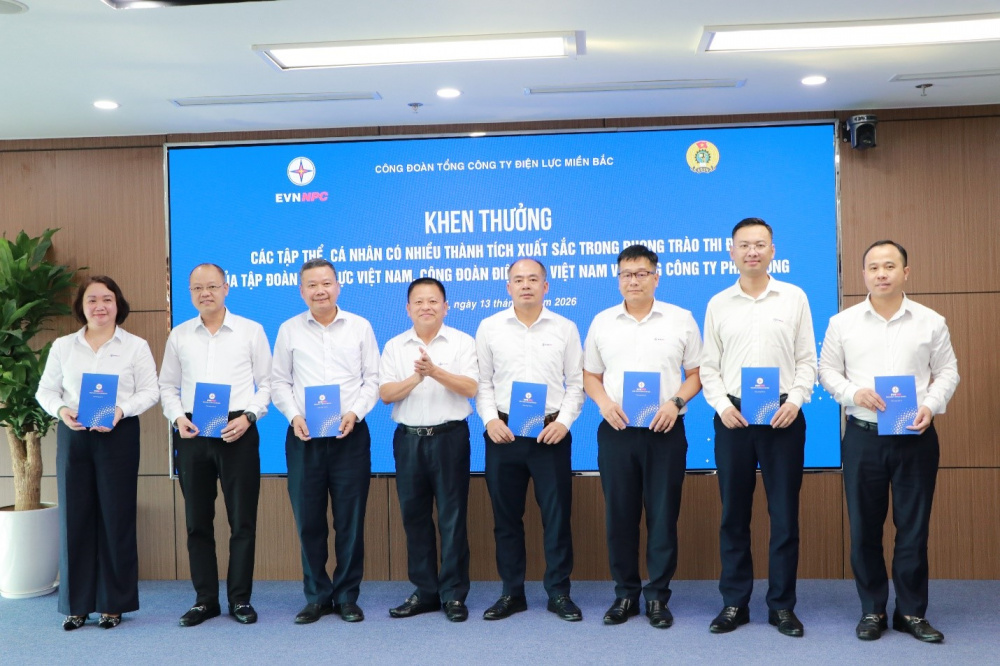 EVNNPC tôn vinh người lao động tiêu biểu và lan tỏa khát vọng đổi mới sáng tạo năm 2026