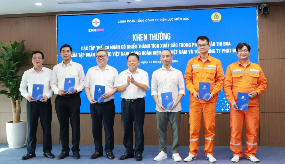 EVNNPC tôn vinh người lao động tiêu biểu và lan tỏa khát vọng đổi mới sáng tạo năm 2026