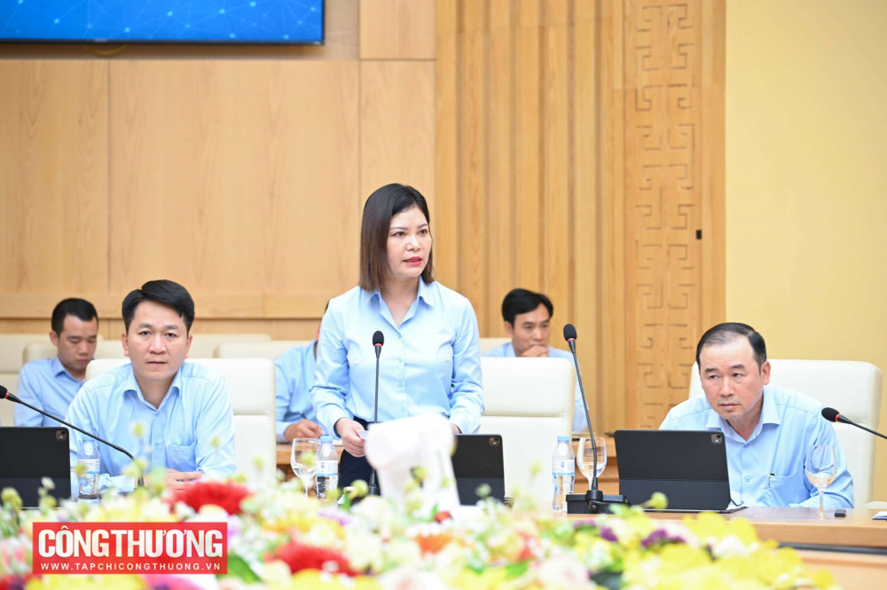 Bộ trưởng Bộ Công Thương Lê Mạnh Hùng đã có buổi làm việc với Cục Quản lý và Phát triển thị trường trong nước