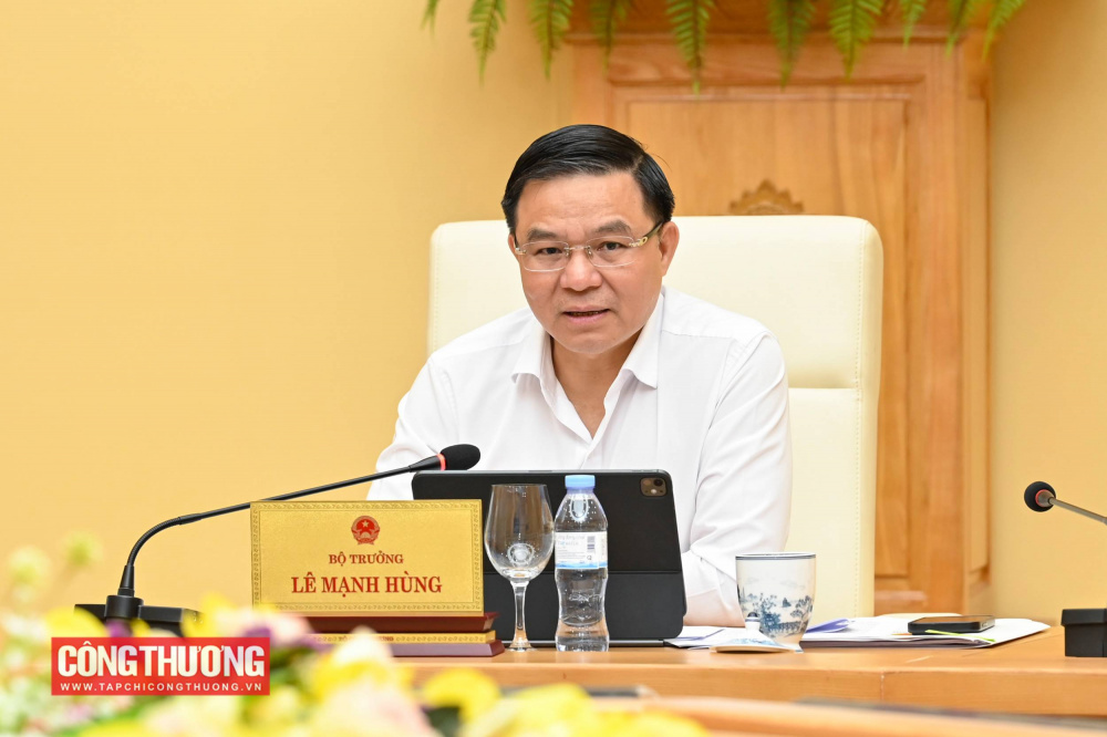 Bộ trưởng Bộ Công Thương Lê Mạnh Hùng