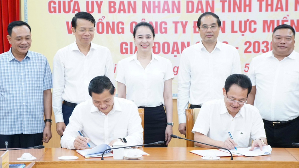 EVNNPC và Thái Nguyên tăng cường hợp tác phát triển hạ tầng điện giai đoạn 2026-2030
