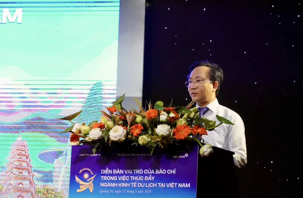 Phó Chủ tịch UBND tỉnh phát biểu tại diễn đàn